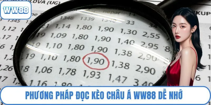 Phương pháp đọc kèo Châu Á WW88 dễ nhớ cho tân binh