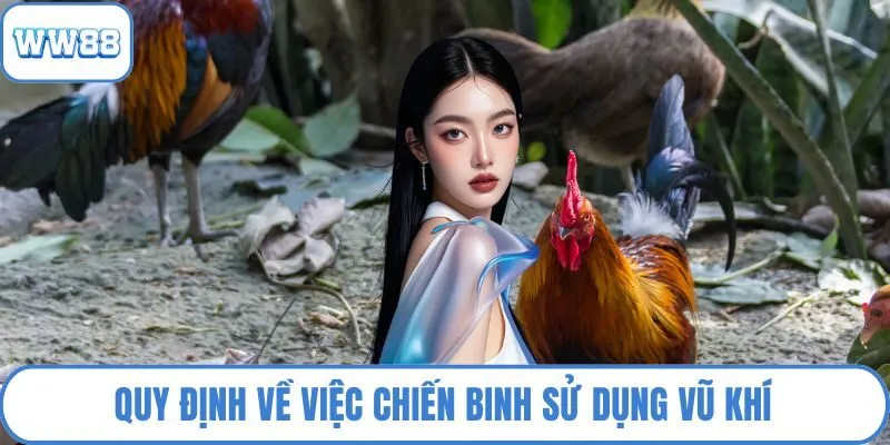 Quy định về việc chiến binh sử dụng vũ khí